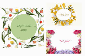 Create instant and cheap mockups instead of searching the web for expensive mockups. Flowers Mockup Scene Creator By Iryna Linnik Thehungryjpeg Com