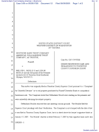Deutsche bank artist of the year. Deutsche Bank Trust Company Americas V Mould Et Al Document No 12 United States District Court Complaint