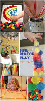 35 Simple Engaging Fine Motor Activities For Kids Lots Of Fun Ideas That Can Be Fine Motor Activities For Kids Preschool Fine Motor Motor Skills Activities