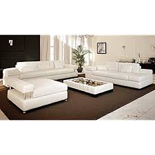 Maybe you would like to learn more about one of these? Bullhoff By Giovanni Capellini Munich Leather Sofa Set White Amazon De Home Kitchen