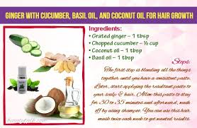 The ingredients you need are Top 9 Ways How To Use Ginger For Hair Growth Do You Know