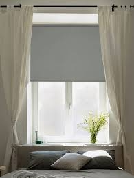 Shop from our collection of custom motorized blinds & shades. Shoreline Grey Blackout Electric Roller Blind