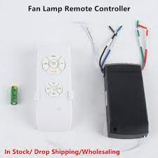 4.5 x 2 x 1 inch (115 mm x 52 mm x 25 mm) note：make sure that there is enough space at. Ceiling Fan Lamp Remote Control Kit 110 240v Timing Wireless Control Switch Adjusted Wind Speed Transmitter Receiver Universal Aliexpress