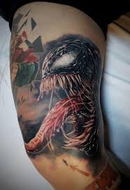 Party panther by christopher kenyon, true 'til death tattoo, lancashire uk. Venom Tattoo By Emil Limited Availability At Revival Tattoo Studio Tattoos Body Art Tattoos Color Tattoo