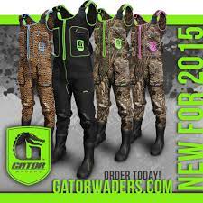 Gator Waders New Leopard Black And Max 5 Zipper Waders Camouflage Fashion Waders Hunting Clothes