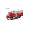 This is a wonderful diecast 1/64 scale model of an fdny squad truck. 1