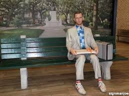 Savannah Ga Strange Forrest Gump Statue