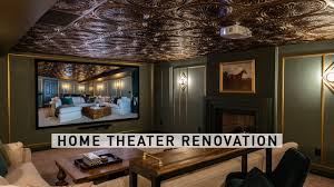 The old age of this building is why the style of its interior design is typically early 20th century art deco, with elegant, organic forms, wooden paneling and. Amazing Basement Home Theater Renovation 1920s Art Deco Inspired Youtube