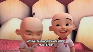 Setahun kemudian, disiarkan pada pukul 7.00 malam setiap episod.musim kali ini terdiri dari 12 episod, yang separuh pertama disiarkan pada hari jumaat, sabtu dan ahad sepanjang bulan ramadan (tayangan pertama di separuh awal bulan, ulangan di separuh akhir bulan) dan separuh lagi sempena hari raya aidilfitri dari 1 hingga 6 syawal. Download Upin Ipin Episode Perut Ehsan Musim 13