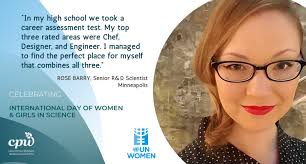 Rose Barry,Senior R&D tells us about her personal journey and her thoughts 