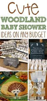 Cute Woodland Baby Shower Ideas For Any Budget 2019 Baby Shower Diy In 2021 Baby Shower Woodland Theme Woodland Baby Shower Food Outdoor Baby Shower