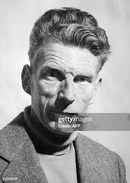 Irish writer and playwright Samuel Beckett poses for the picture in... News  Photo