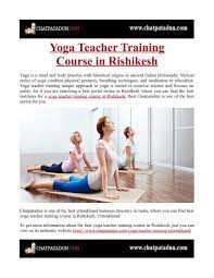 Check spelling or type a new query. Yoga Teacher Training Course In Rishikesh