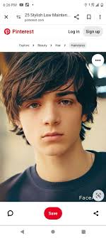 My son has hair that he has grown past his shoulders. He would like to get  it cut like the picture, but I have no idea where to take him. Suggestions  please!