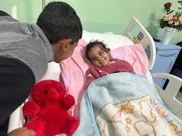 Toddler who has just days to live evacuated from Gaza for urgent medical  care