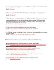 Maybe you would like to learn more about one of these? A Segala Sesuatu Yang Sudah Ditetapkan Allah Swt Atas Manusia Mudah Ditentukan Course Hero