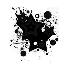 Black And White Paint Splatter Clipart Star Splatter Liked On Polyvore Featuring Backgrounds Effects Black And White Other And Paint Splatter Paint Splatter Stars Painting