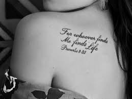 25 Amazing Life Tattoos Slodive Bible Quote Tattoos Verse Tattoos Bible Verse Tattoos