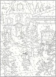 These colorful christmas trees are breaking with tradition in the best way, infusing the holidays with a rainbow of joyful and triumphant hues. 5 Free Winter Scene Christmas Coloring Pages Stamping