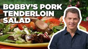 The fall 2017 issue of the pioneer woman's. Bobby Flay S Grilled Pork Tenderloin Salad Grill It With Bobby Flay Food Network Youtube