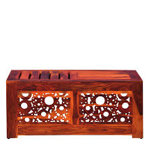 Accent your living room with a coffee, console, sofa or end table. Aura Solid Wood Coffee Table Set With Two Stools In Honey Oak Finish By Woodsworth Buy Online In Angola At Angola Desertcart Com Productid 149389206