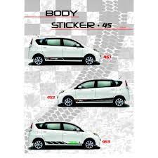 Strike/sticker body wira no 8rm 50new. Body Sticker Alza Myvi Axia Viva Bezza Shopee Malaysia