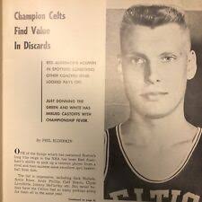 Las mejores ofertas en Boston Celtics baloncesto 1965 memorabilia de  Deportes Vintage