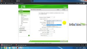 Cara Setting Router Zte F609 Indihome Agar Tidak Lemot Atau Lelet Youtube