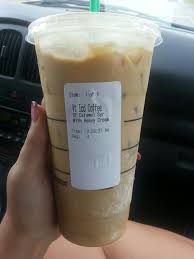 Ice, milk, mocha sauce water, sugar, cocoa processed with alkali, vanillin, brewed espresso, whipped cream [cream (cream, milk, mono and diglycerides, carrageenan), vanilla syrup (sugar, water, natural flavors, potassium sorbate, citric the classic coffee drink to satisfy your sweet tooth. Starbucks Venti Iced Coffee Sugar Free Caramel Syrup Heavy Whip 0 Carbs 205 Calorie Starbucks Drinks Recipes Healthy Starbucks Healthy Starbucks Drinks