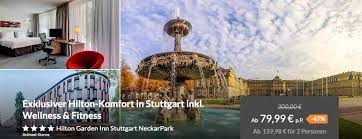 Situated in the carl benz center, offering conference space for 2,000. Stuttgart 4 Hilton Garden Inn 2 Nachte Fur 2 159 Inkl Fruhstuck Travelox De
