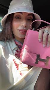 Hermes Constance Rose Confetti