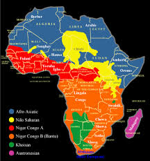 Jungles in africa map map of us western states. Spoken Languages Of African Countries Nations Online Project