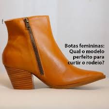 Botas femininas: Qual o modelo perfeito para curtir o rodeio? | Salthz