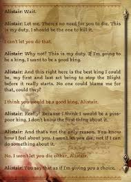 Ana Mardoll'S Ramblings: Tropes: Why I Hate Alistair