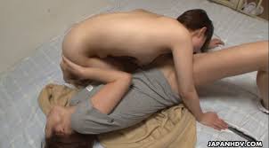 Japan porn with two lesbian women in a prison cell