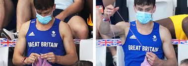Tom daley's olympic events in tokyo may be over, but that won't stop him (or his knitting needles) from making a splash. Yxk6exoawrcysm