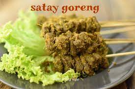 Resepi satay goreng | fried satay. Satay Goreng Dengan Perapan Yang Mudah Buat Orang Lapo