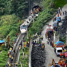 Unexpected, unpleasant event catastrophe 1) to have, meet with an accident (they. I Couldn T Bear To Look Taiwan Train Crash Survivors Tell Of Escape Taiwan The Guardian