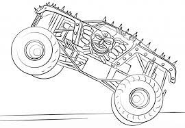 Monster jam scooby doo monster truck coloring pages. 10 Monster Jam Coloring Pages To Print