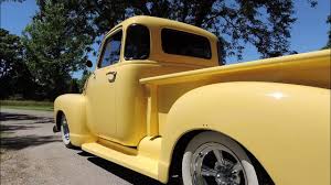 Image result for Chrome Yellow 1949 Truck