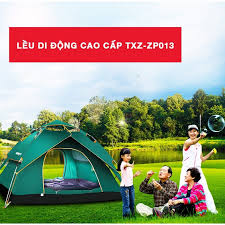 Lều Cắm Trại Tự Bung 2 Lớp Nhật Bản