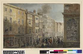 George Scharf From Regency Street To The Modern Metropolis London The Strand From The Corner Of Modern Metropolis National Portrait Gallery London Pictures