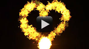 By the chimney, at a campsite, or as a cool effect choose between sparks and flames to add the power of fire to your creation. Heart Shape Fire Effect Free Download Love Flame Video All Design Creative