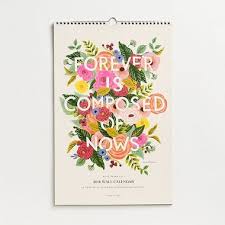 Stay Inspired And Motivated Year Round With This Colorful Delight This Wall Calendar Is Fille Inspirational Quotes Calendar Cards And Stationery Wall Calendar