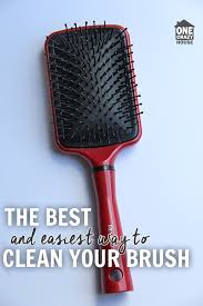 How To Clean Hair Brushes The Easy Way Clean Hairbrush Hair Brush Best Hair Brush
