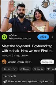 Just came across Mohak (Sejal Kumars ex) in a boyfriend tag video! :  rInstaCelebsGossip