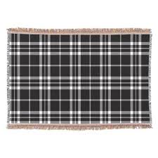 Black And White Checkered Throw Blanket Black White Woven Plaid Buffalo Check Large Plaid Throw Blanket Zazzle Com White Throw Blanket Black White Red Plaid Design