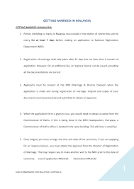 A commissioner for oaths can administer oaths and take and receive affidavits, statutory declarations and affirmations for use in court or other legal the evidence act allows the minister of justice to appoint individuals as commissioners for oaths. Https Www Kln Gov My Documents 33464 271043 Getting Married In Malaysia A66e6419 054a 4907 A1d0 3452c014181c Version 1 1