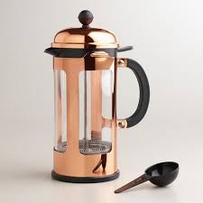 Bodum Chambord Copper 8 Cup French Press Coffee Maker French Press Coffee Maker Coffee Maker French Press