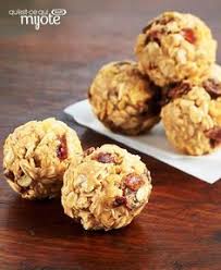 Bouchees Croquantes Au Beurre D Arachide Et Aux Dattes Recette Recette